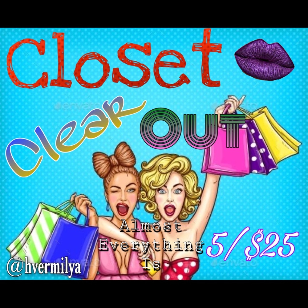 5/$25 Sale on EVERYTHING